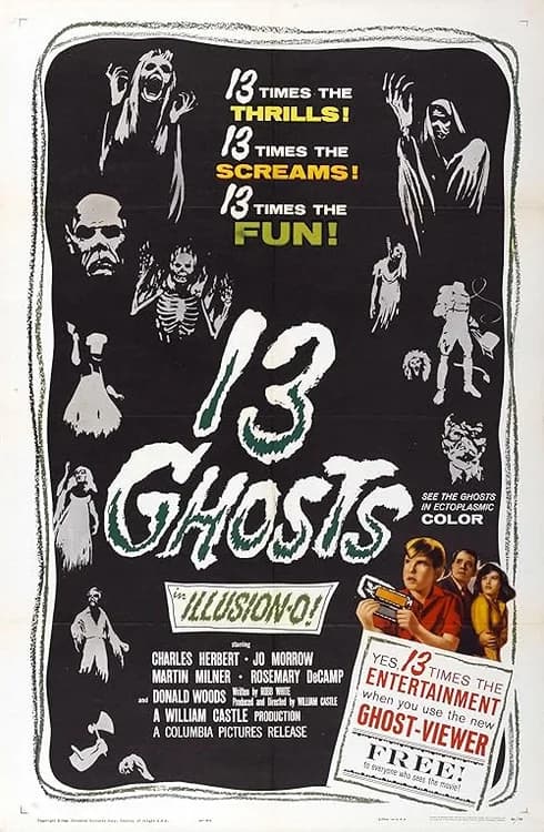 13 Ghosts film posteri