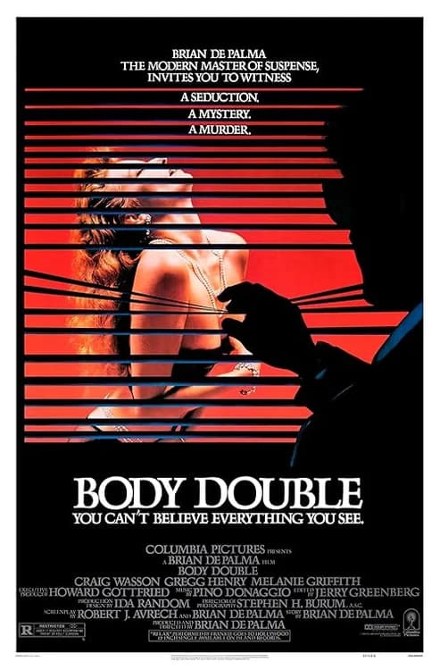 Body Double film posteri