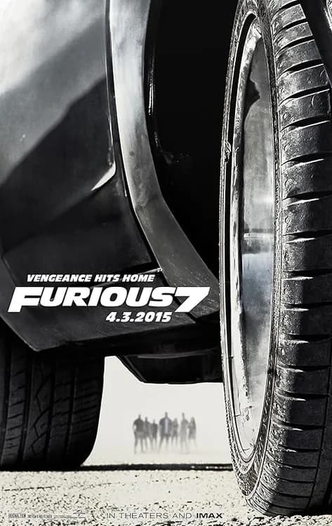 Furious 7 film posteri