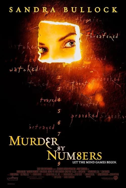 Murder by Numbers film posteri