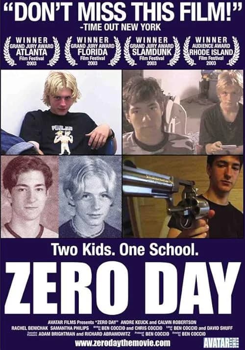 Zero Day film posteri